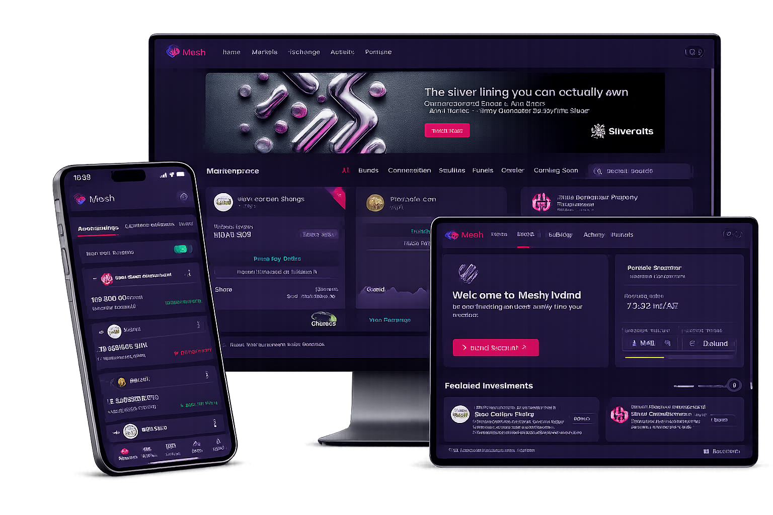 Mesh Trade project preview